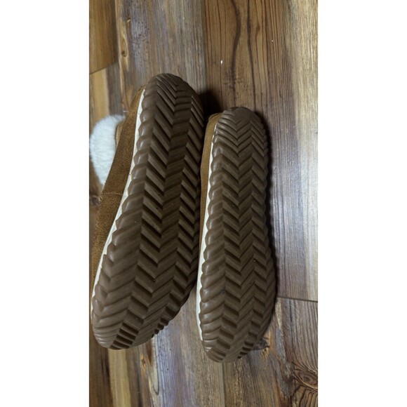 Sorel Out & About Women's Bootie Size 8 Brown Fur Trim Winter Ankle Boots - Picture 9 of 9